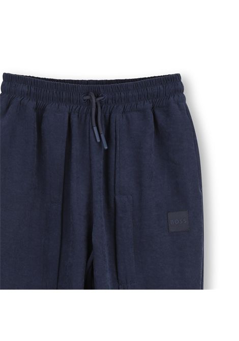 Pantaloni sportivi con logo HUGO BOSS KIDS | J53346849